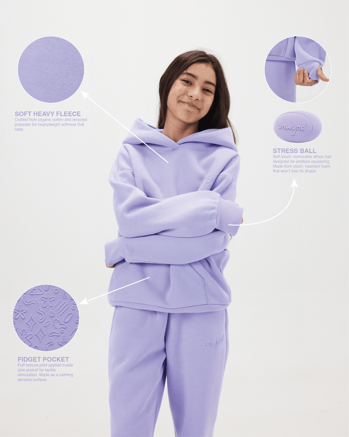 Youth Core Relief Hoodie